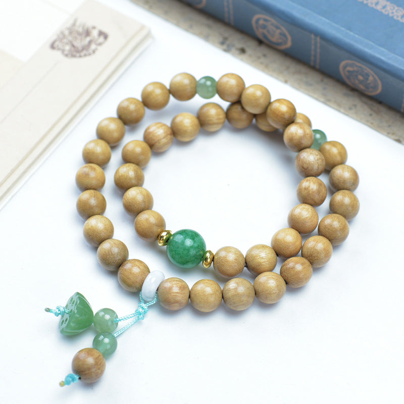 Men's Milk Fragrance Wooden Hand String Chain Artistic Female Life Gift Bracelet