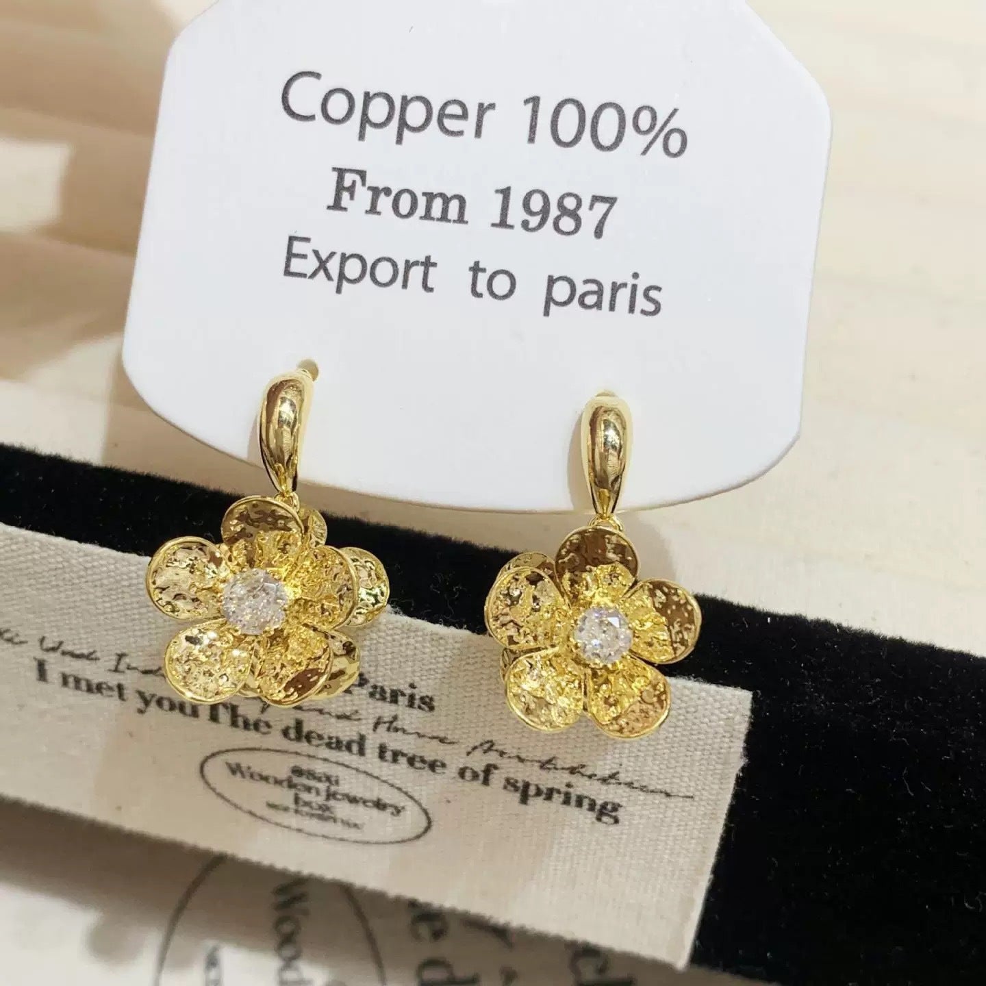 Fresh Sweet Flowers Exquisite Small Fashion Versatile Stud Earrings