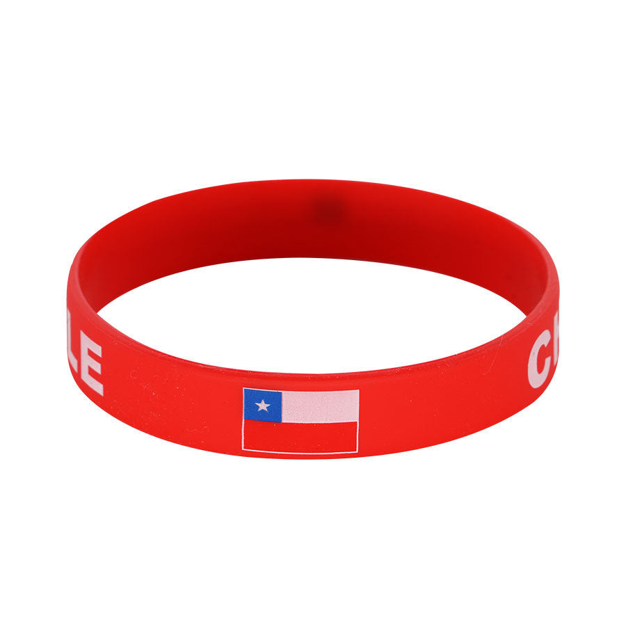 Cup Silicone National Team Canada Ink Flag Bracelets