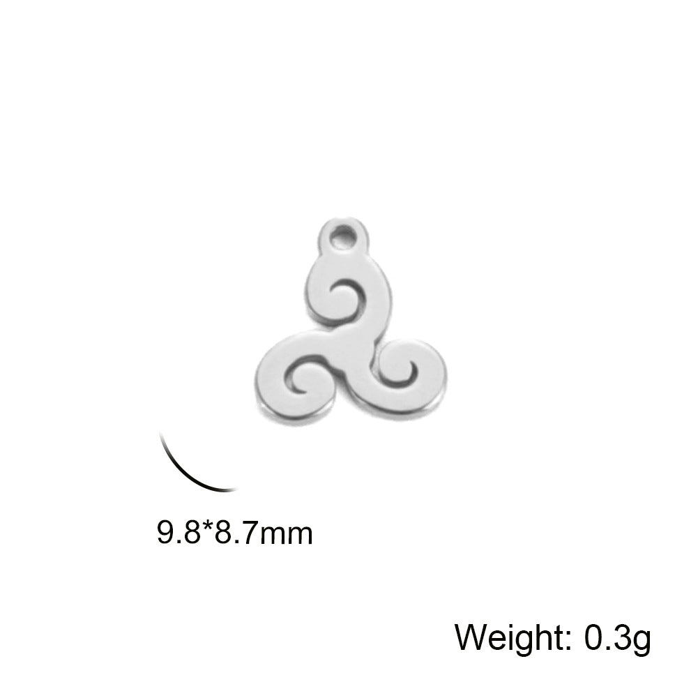 Charm Lucky Four-leaf Clover Stainless Steel Pendants