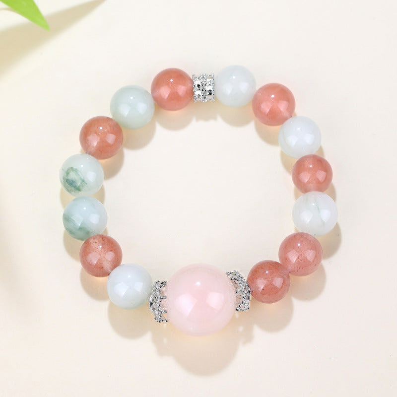 Women's & Men's Beaded For To Relieve Anxiety Natural Crystal Lucky Bracelet