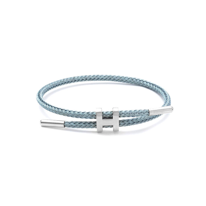 Wire Rope Adjustable Hard Pure Gold Accessory Bracelets