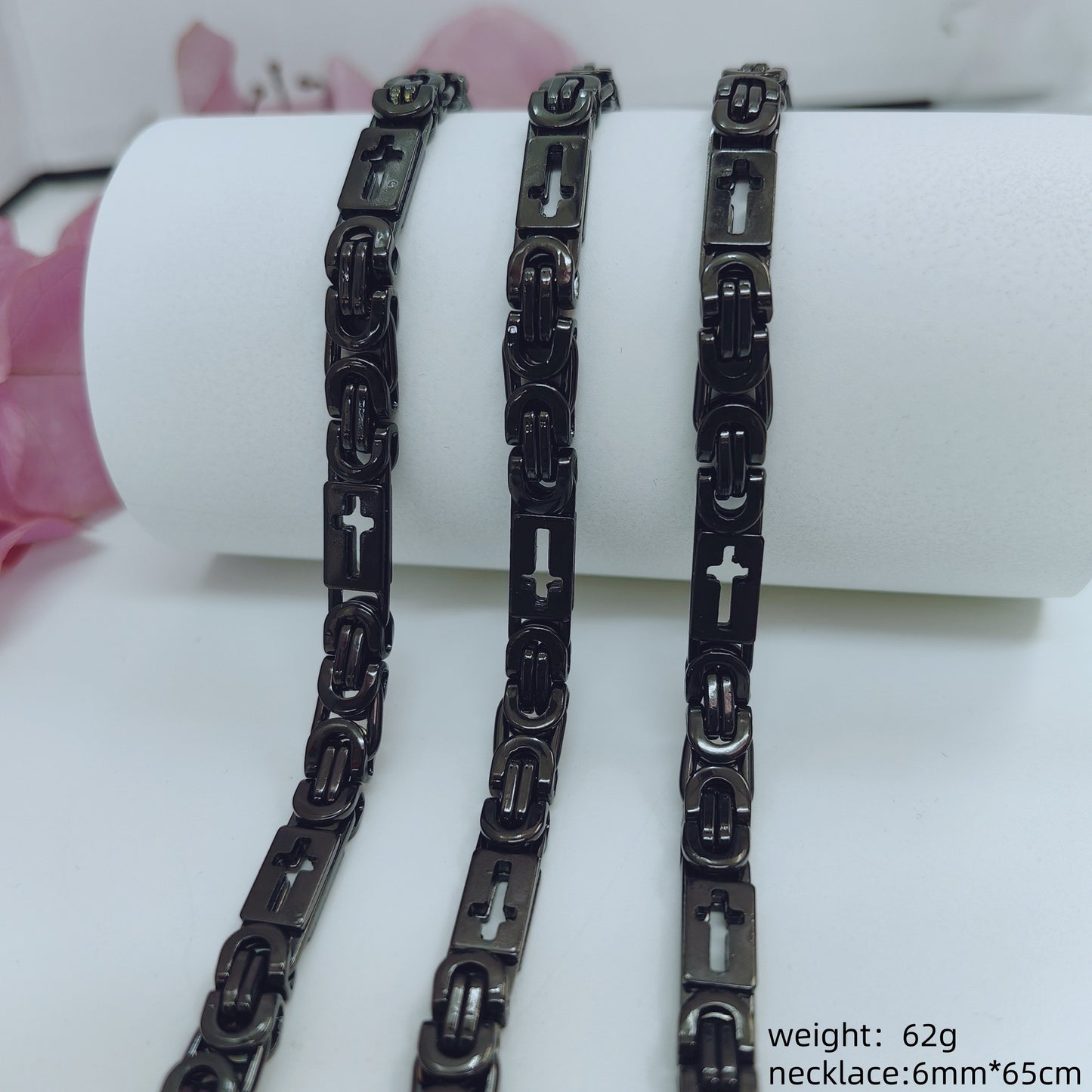 Fashion Trendy Unique Man's Stainless Steel Necklace