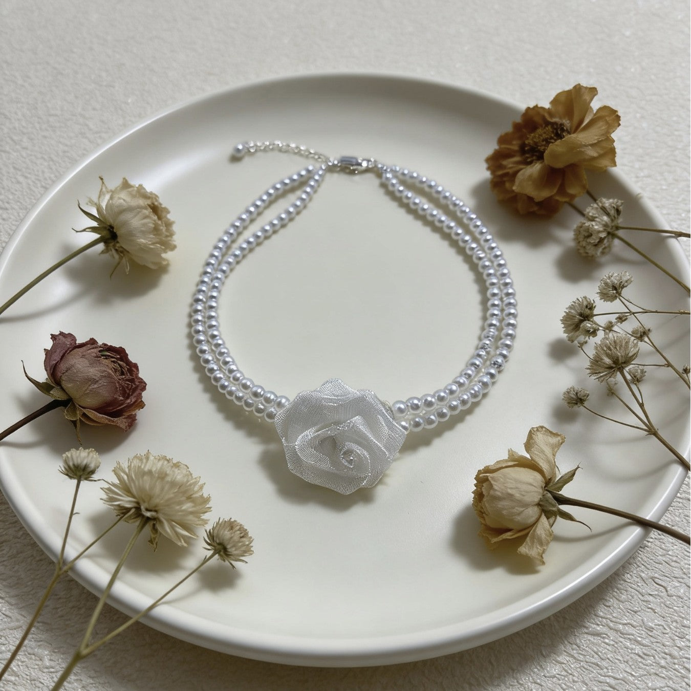 Pearl Gentle Elegant Style Light Luxury Versatile High Quality Necklaces