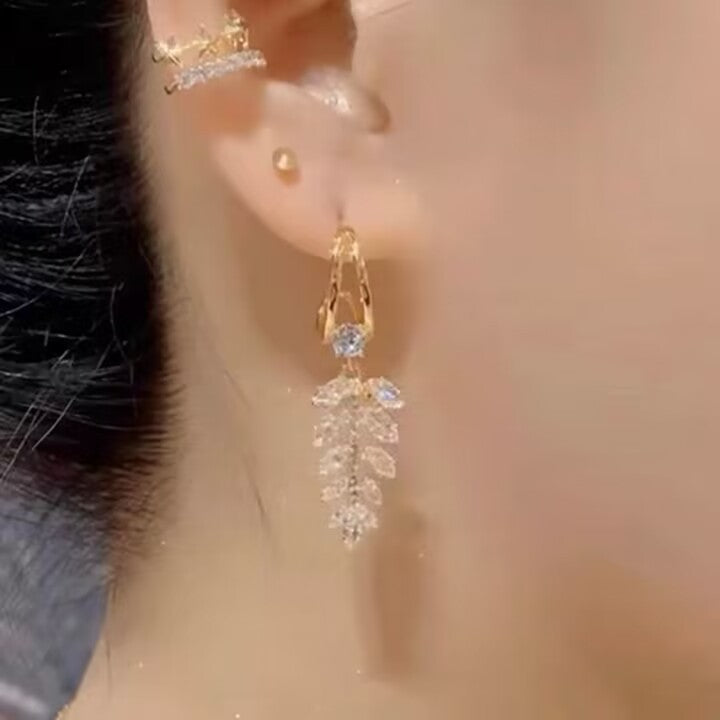 Women's Affordable Luxury Fashion Wheat Tassel For Niche Earrings