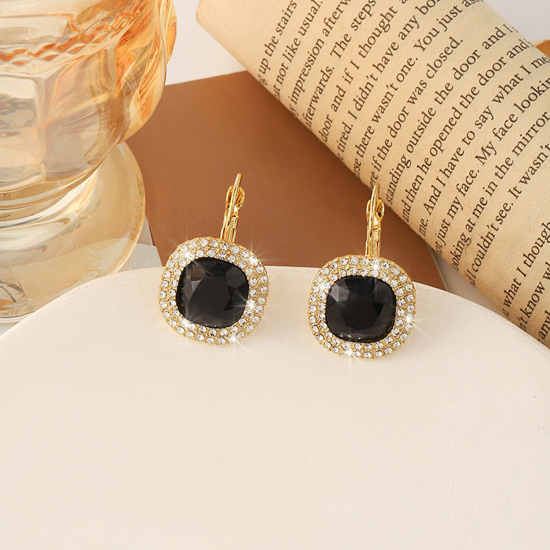 Korean Style Simple Vintage Pearl High-grade Ear Tassel Female Niche Earrings