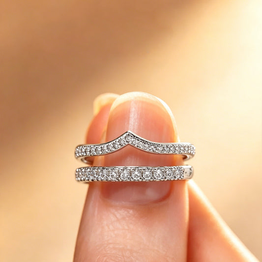 Diamond Can Be Word Row Fashion Rings