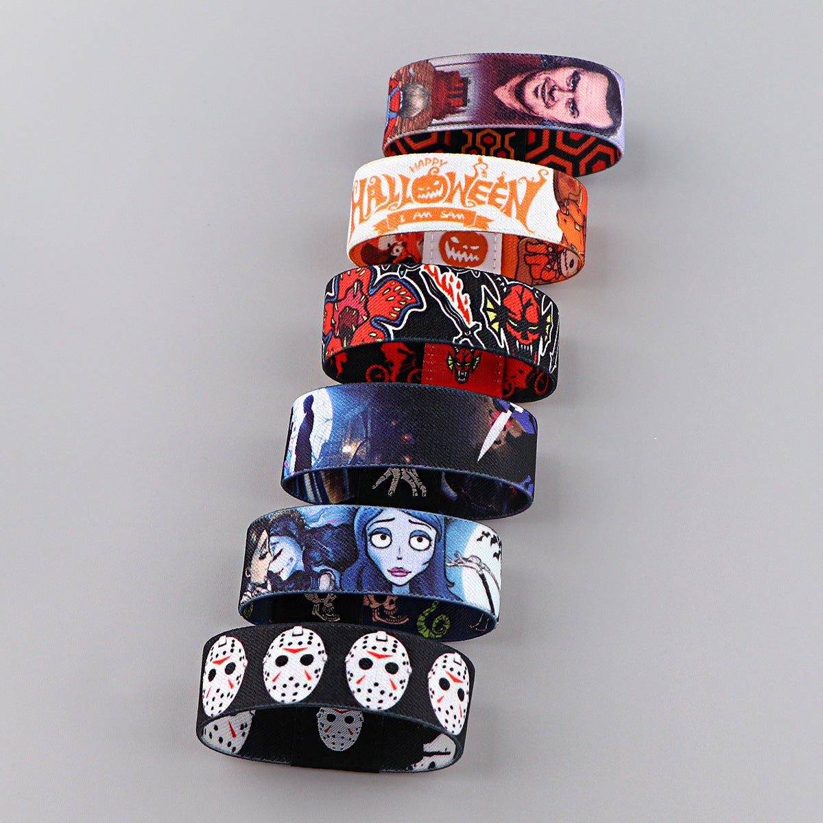 Series Elastic Wristband Wrist Strap Athletic Thermal Transfer Bracelet