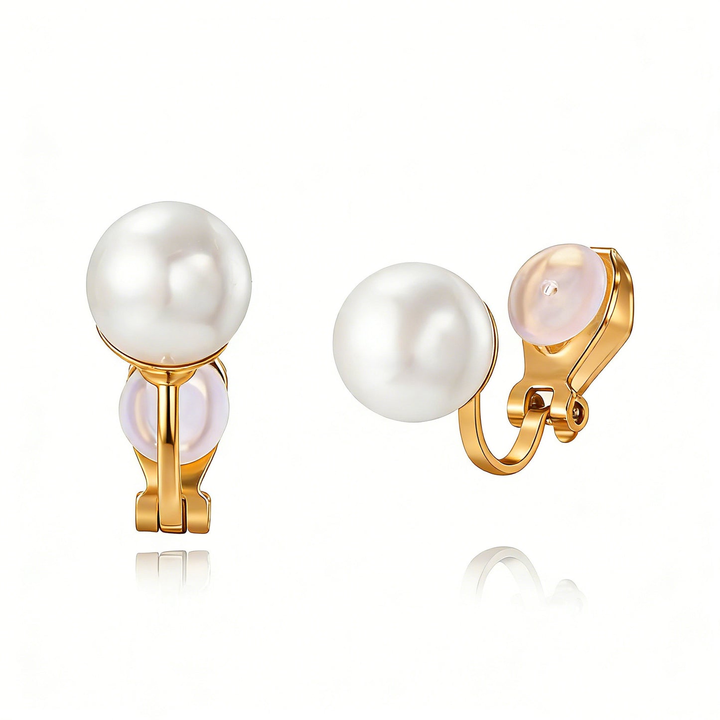 Women's Fashion Refined Grace All Match Pearl Ear Clip Without Stud Earrings