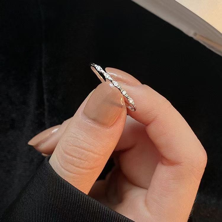 Women's Niche Bag Fashion Personalized Opening Index Finger Rings