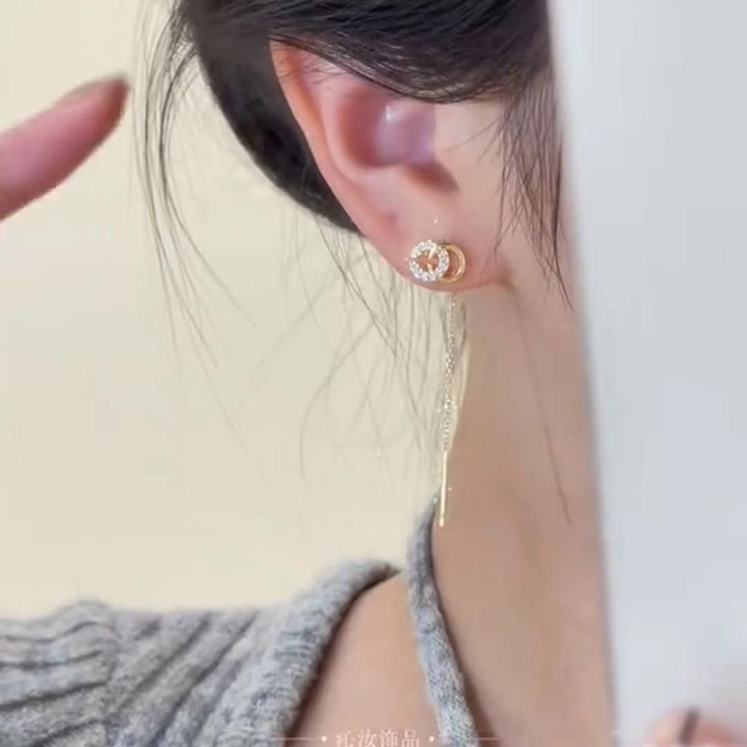 Design Letters Trendy Simple Elegant Exquisite Ear Line