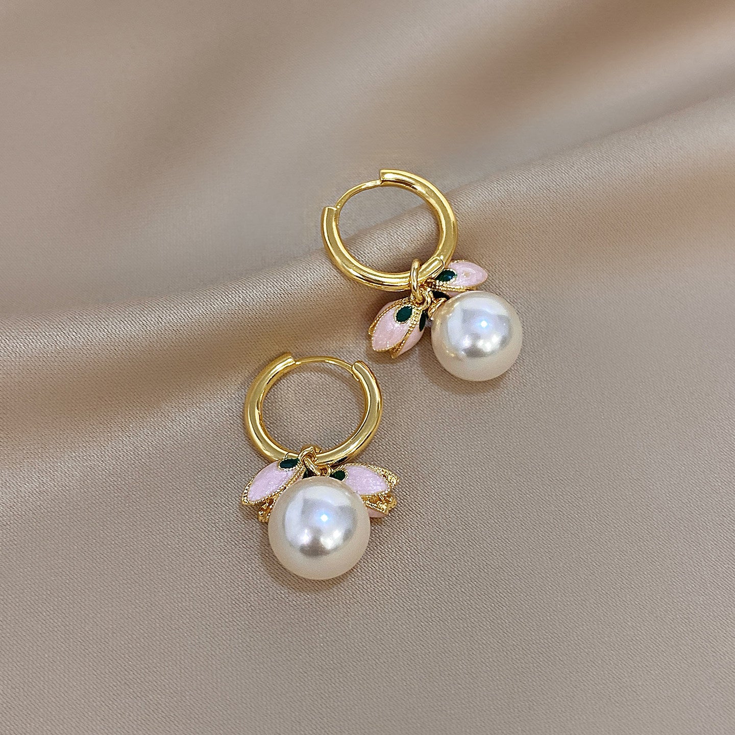 Tulip Pearl Clip Sweet Super Fairy Lily Light Rings