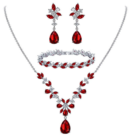 Unique Classic Stylish Cool Diamond Alloy Jewelry Set