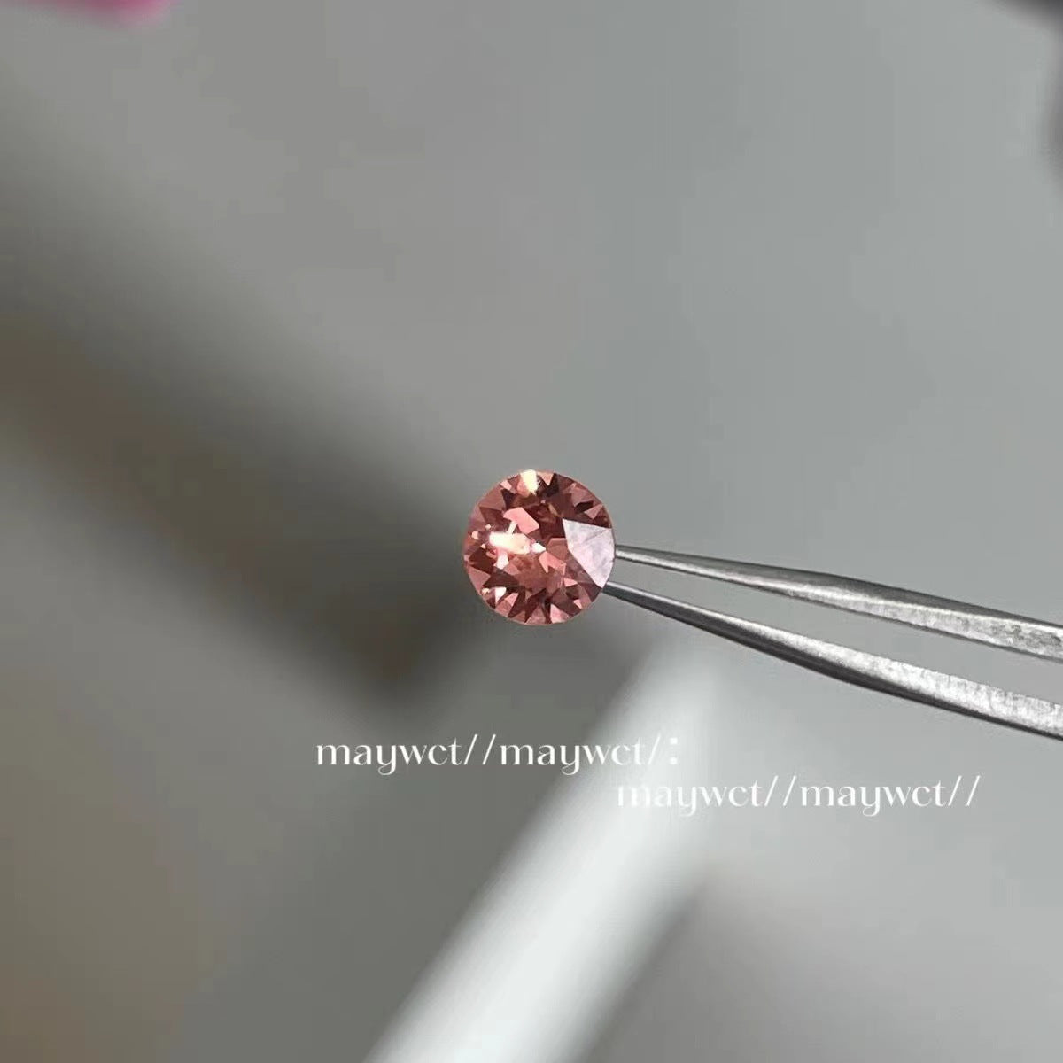 Round Diamond Titanium Steel Screw Ear Stud Earrings