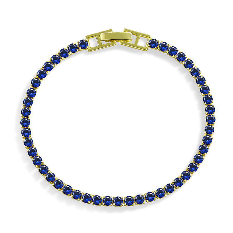 Interest Light Luxury Zircon Starry Full Diamond White Bracelet
