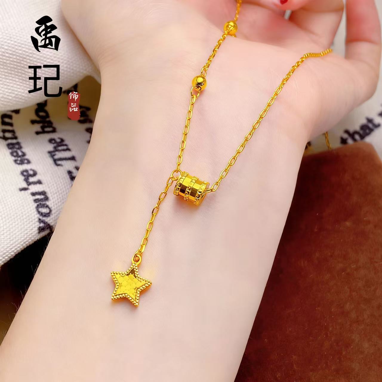 Waist Female Gobo Color Simple Niche Clavicle Chain Gifts For Necklace