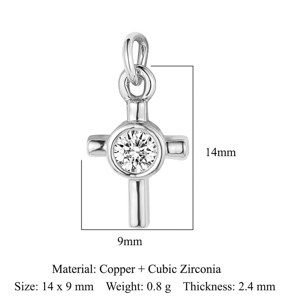 Elephant Eyes Copper Zircon Ornament Accessories Star Moon Pendants