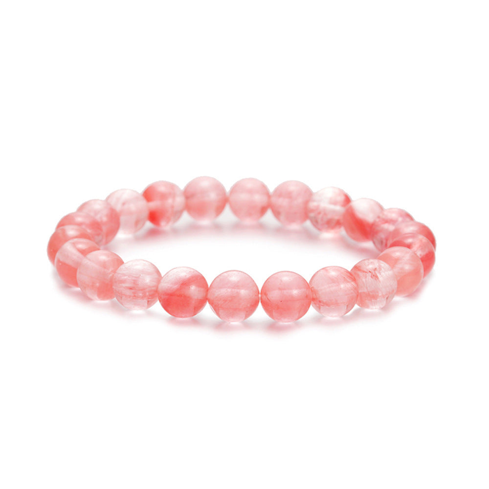 Natural Stone Turquoise Agate Bead Volcanic Frosted Bracelets