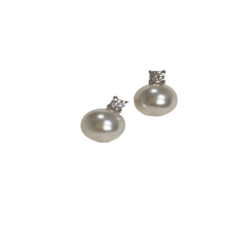 Perfect Circle Strong Light Pearl Really Many Earrings