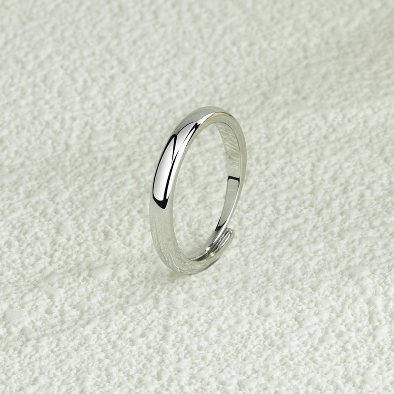 Couple Fashion Index Finger Minimalist Simple Rings