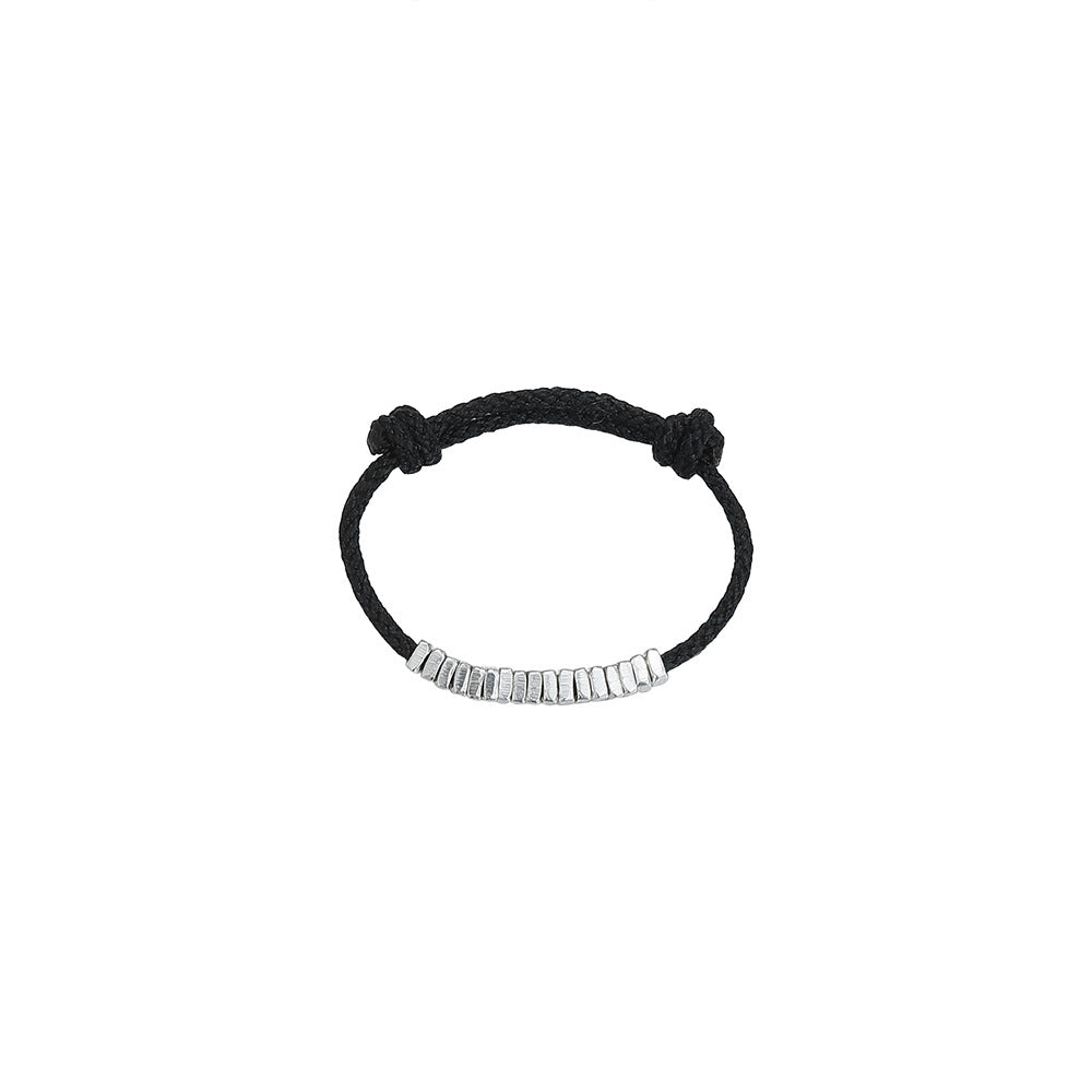 Broken Black Rope Red Exquisite Fashion Simple Rings