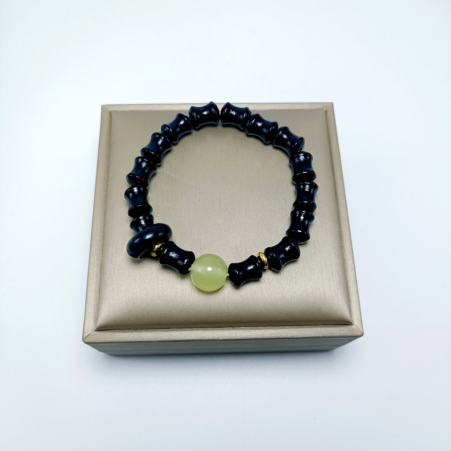 Eternal Night High-rise Natural Black Rosewood Bracelet