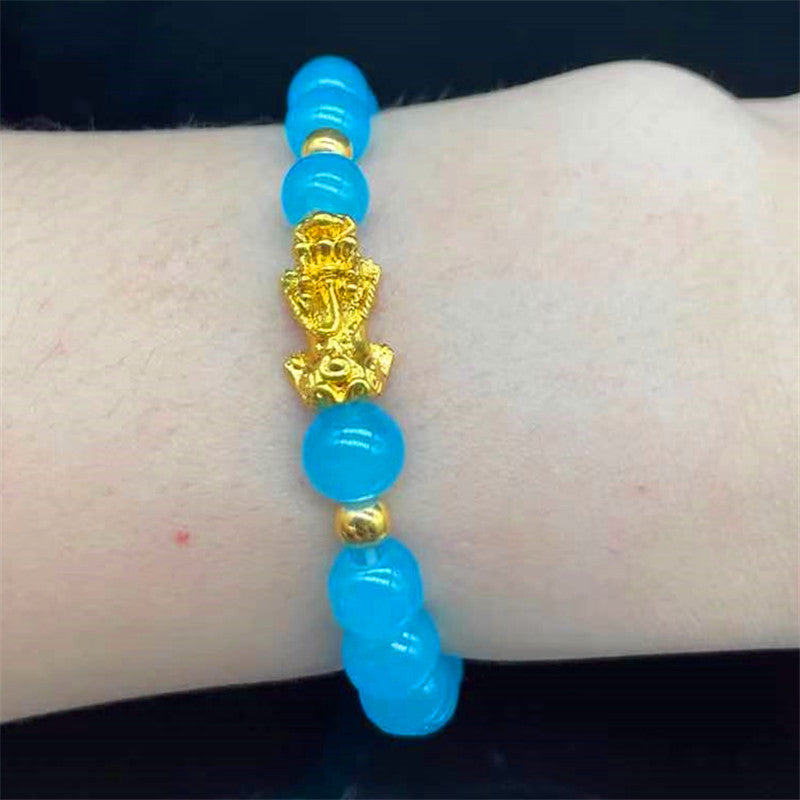 Life Pi Live Streaming Drainage Welfare White Red Bracelets