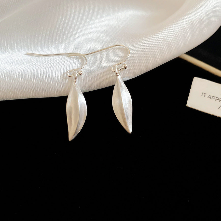 Women's Needle Zircon Bow Water Drop Tassel Simple Fashion Stud Earrings