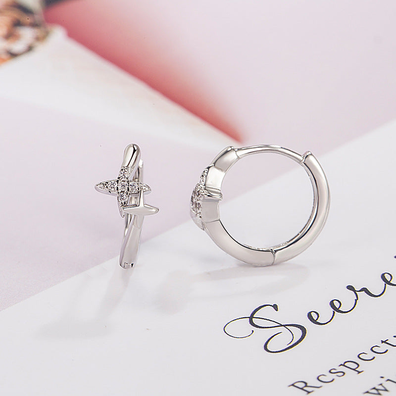 Simple Graceful Design High Sense Niche Ear Buckle