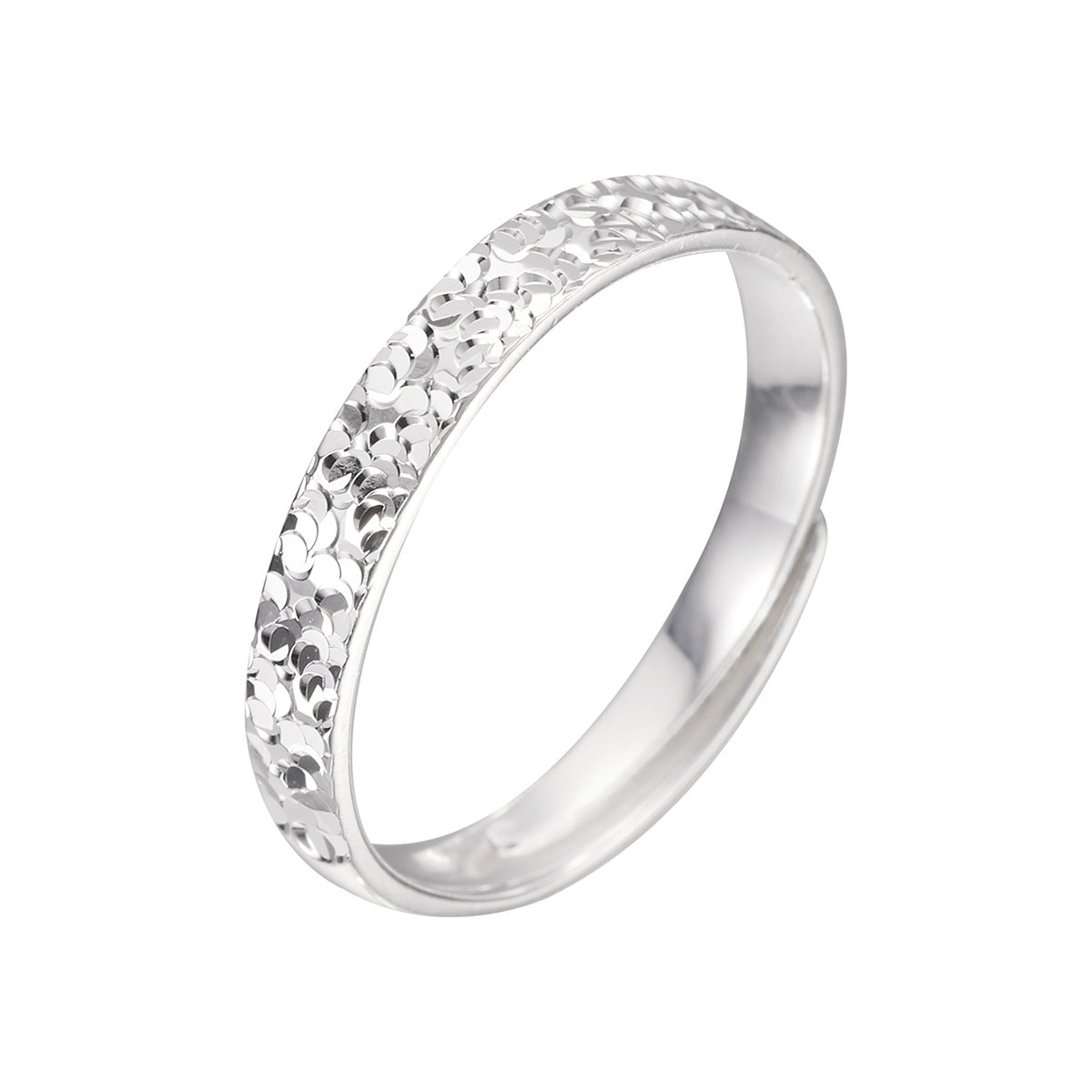 Pure Sier Mush Ice Female Affordable Luxury Fashion Ring
