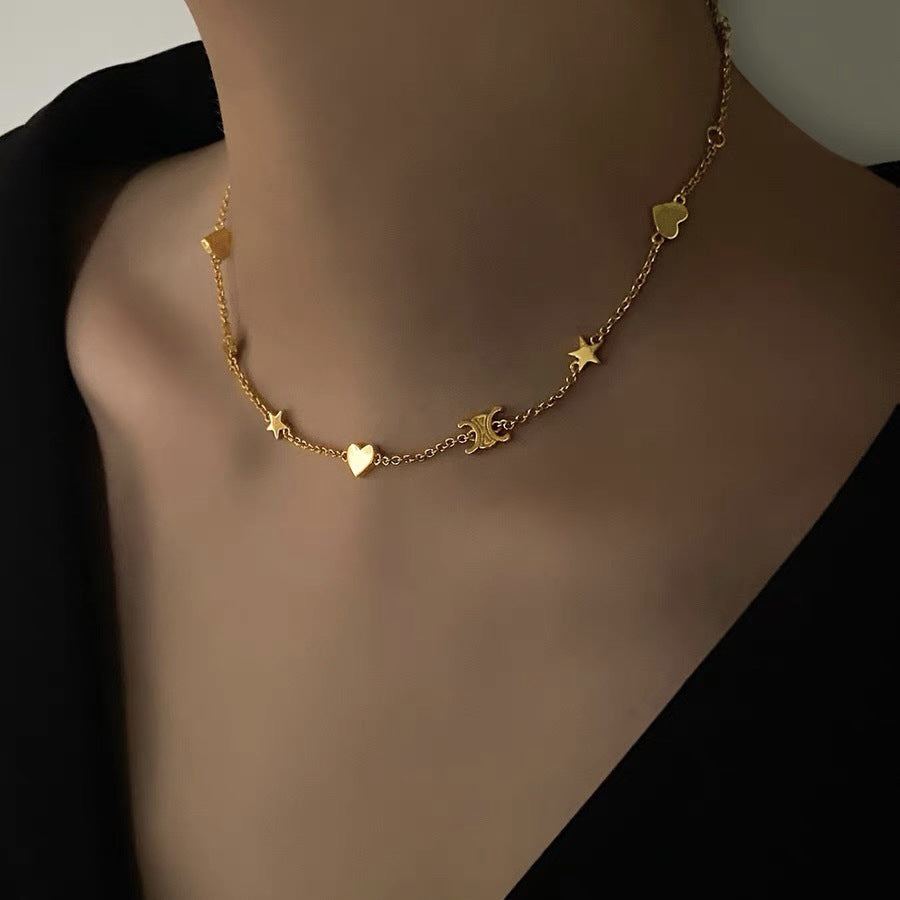 Women's Arc For Trendy Light Luxury Minority Necklaces