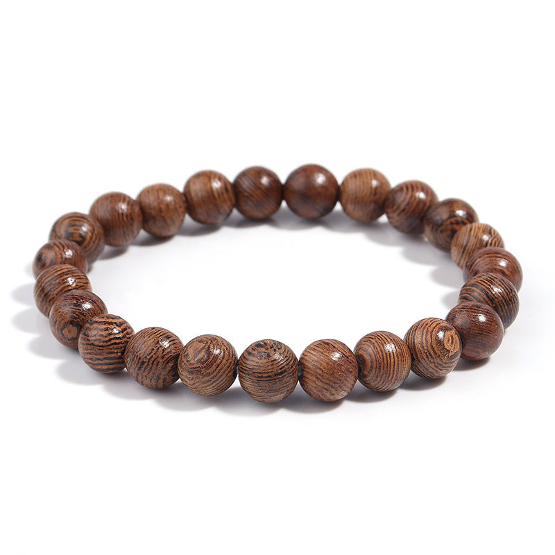 Women's & Men's Ebony Arborvitae Door Frame Ethnic Natural Bracelets