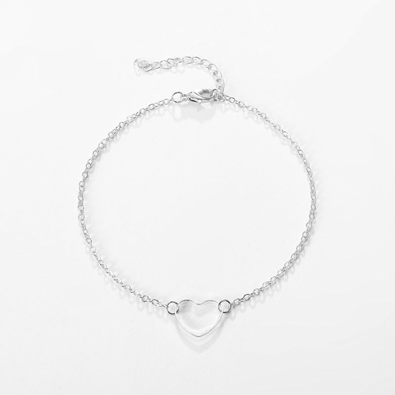 Simple Fashion Personality Heart Heart-shaped Refreshing Bracelet