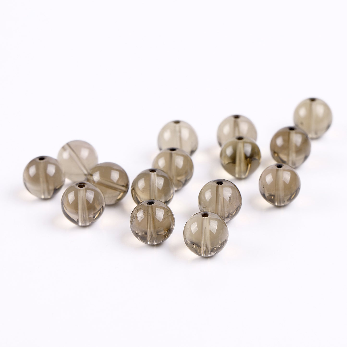 Yao Natural Tea Crystal Single Beads Scattered Handmade Bracelet