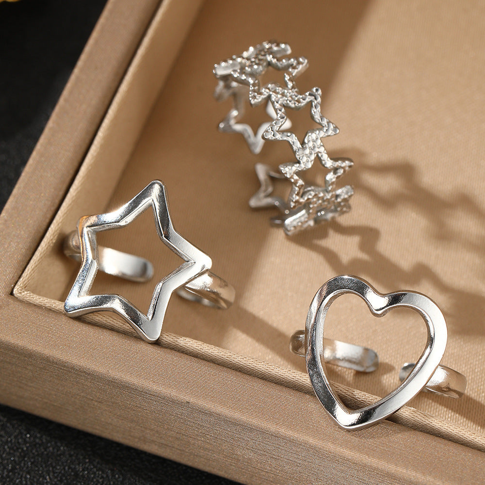 Steel Female Simple Niche Couple Thin Bracelets