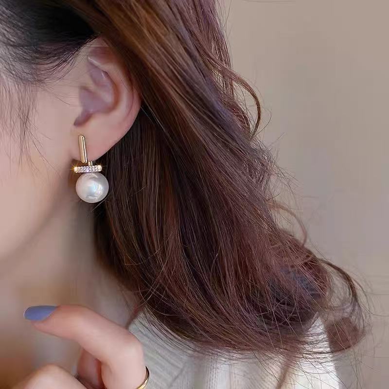Women's Champagne Beads Zircon Affordable Luxury Fashion Ear Line