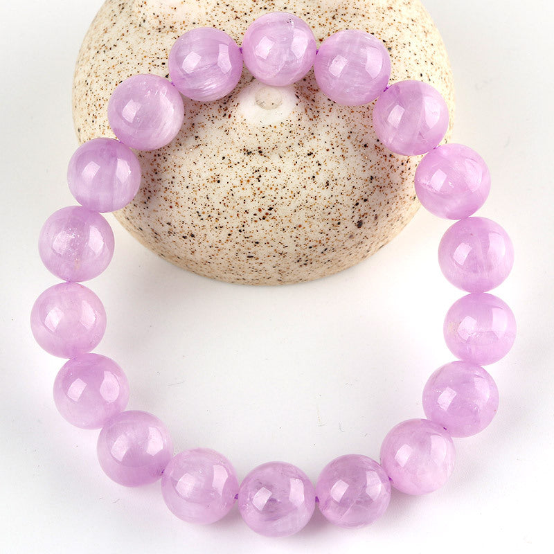 Spodumene Purple With Cat Eye Effect Bracelets