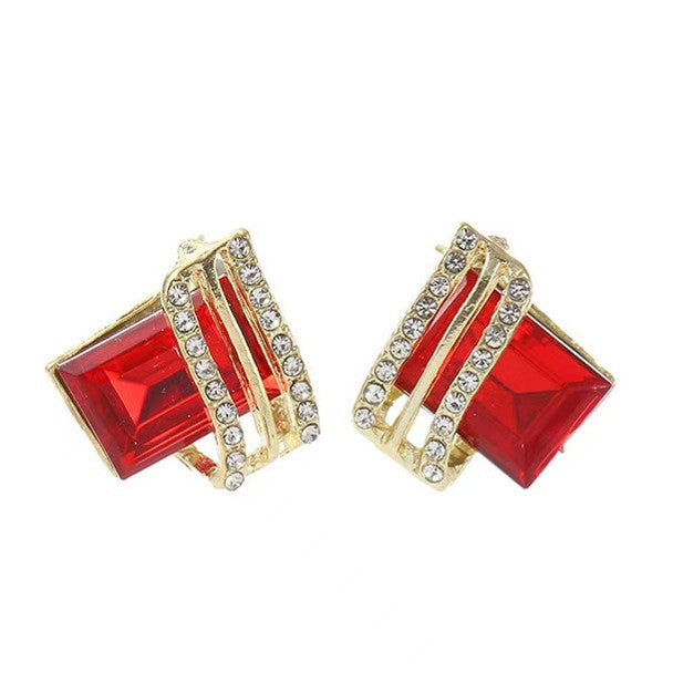 Elegant High Sense Rhinestone Female Crystal Simplicity Personalized Rings