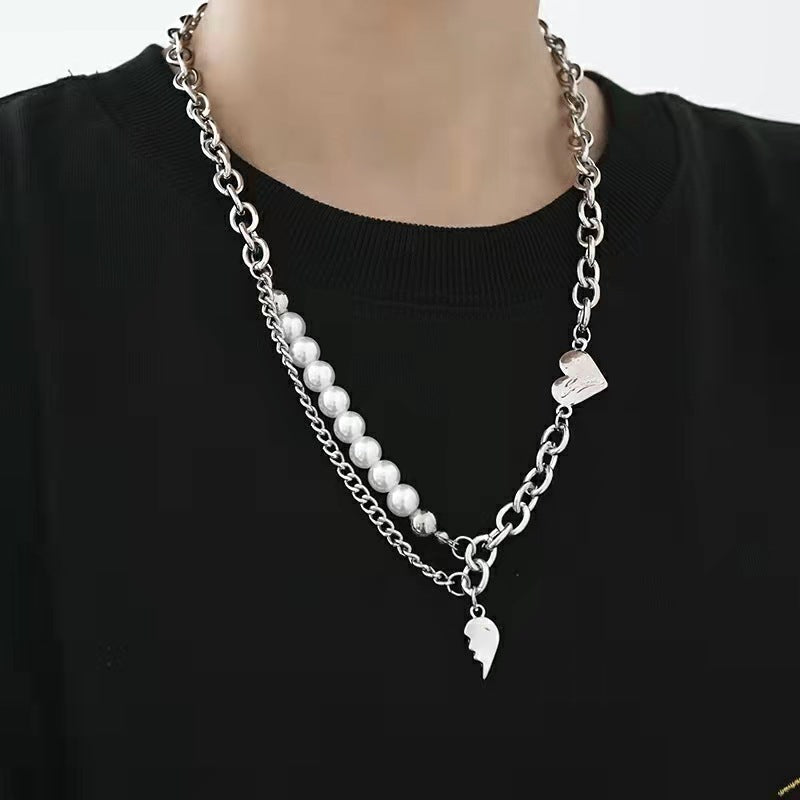 Women's Steel Sweater For Niche Design Trendy Necklaces