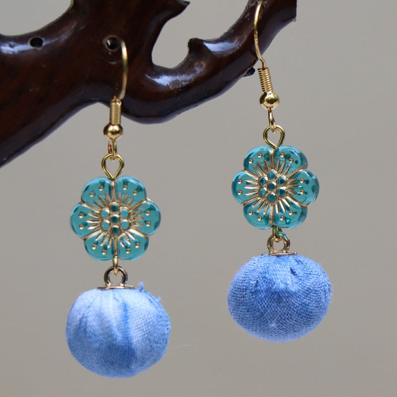 Style Chinese Traditional Cheongsam Vintage Senior Earrings