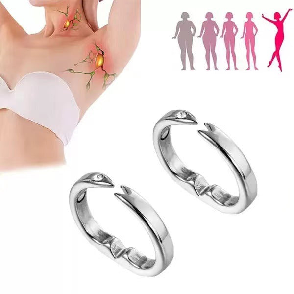 Personalized Magnet Magnetic Therapy Creative Opening Rings
