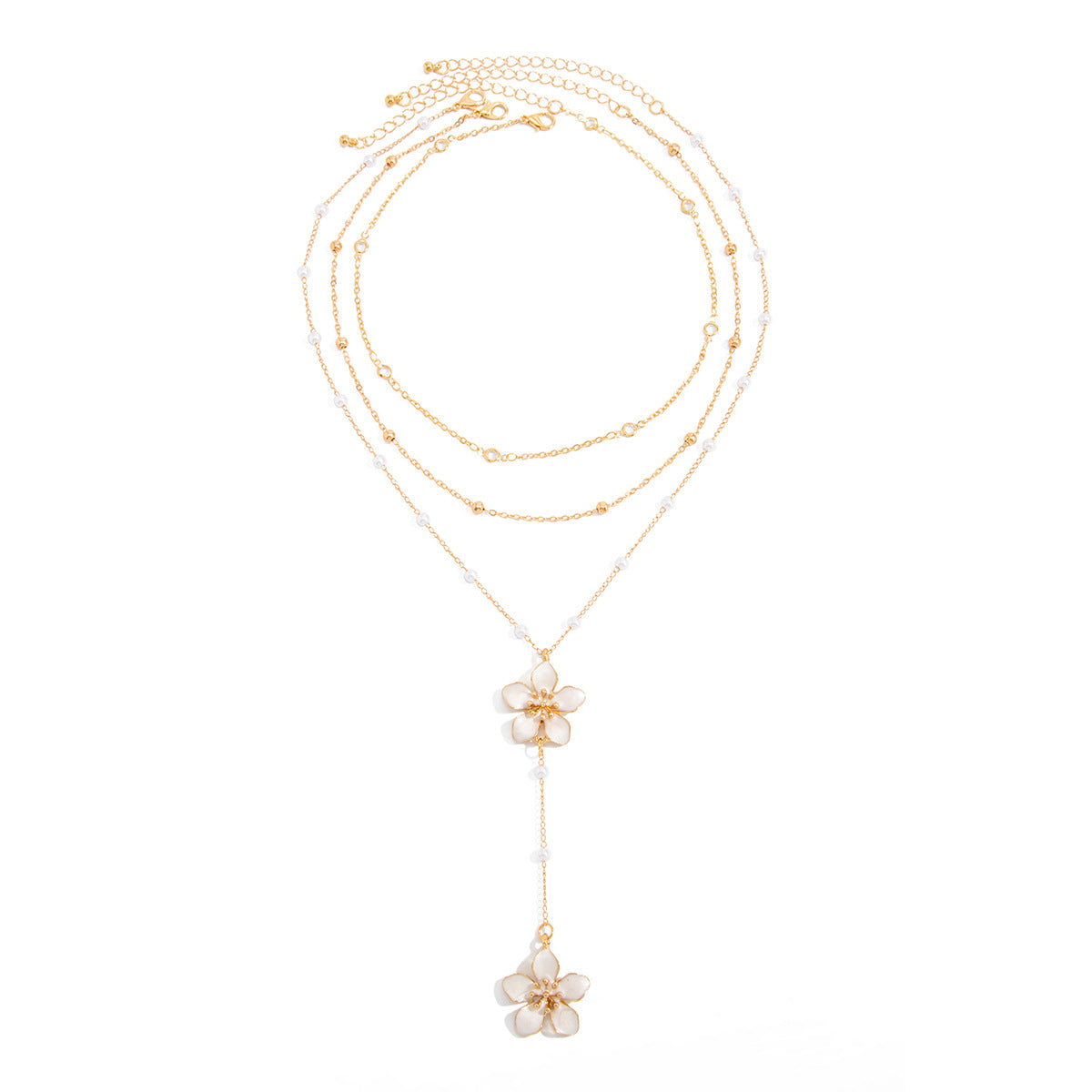 Shell Handmade Multilayer Collarbone Bohemian Holiday Necklace