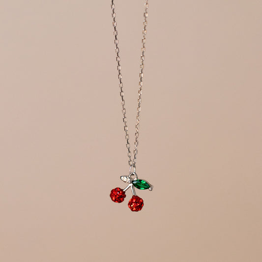 Mori Style Simple Full Diamond Design Necklaces