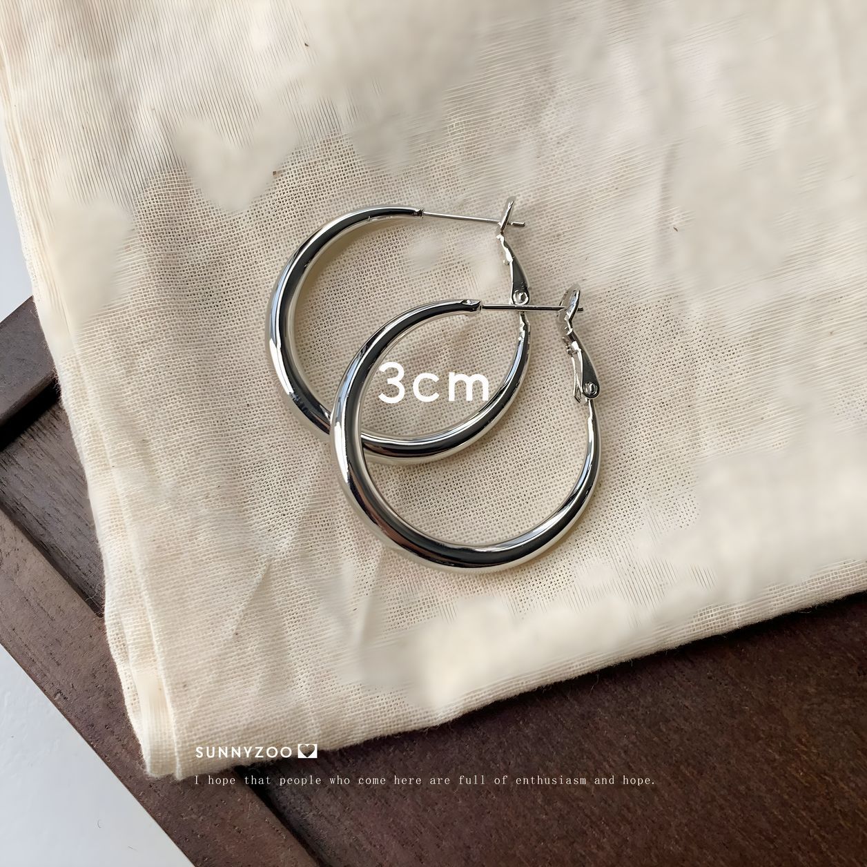 Women's Ear Square Round Face Light Luxury Rings
