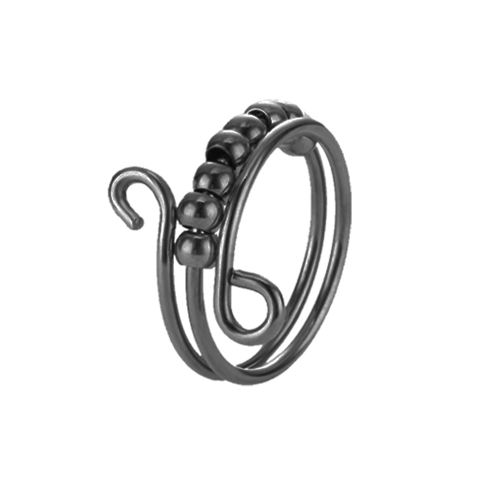 Steel Winding Accessories Anxiety Relief Ornament Rings