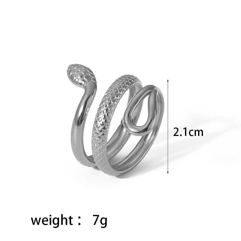 Wind Titanium Steel Hollow Chain Furnace Rings