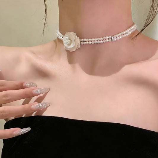 Pearl Gentle Elegant Style Light Luxury Versatile High Quality Necklaces