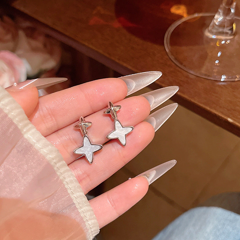 Elegant Stars Female Niche High Sense Stud Earrings