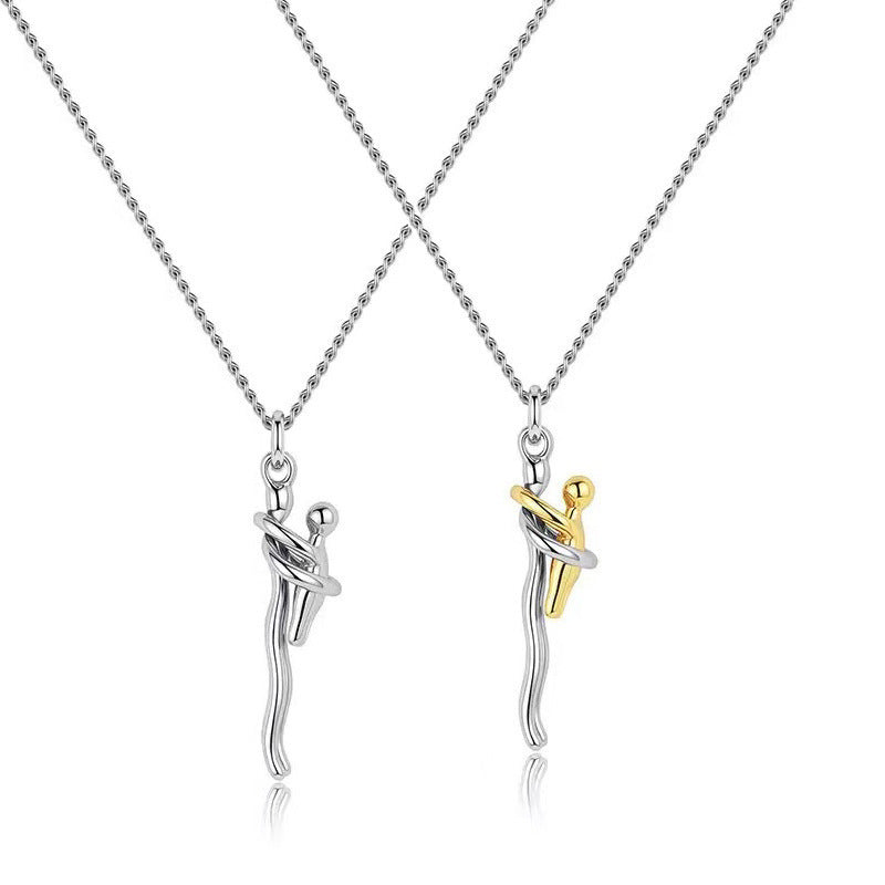 Pretty Trendy Beautiful Mother Hug Simple Pendants