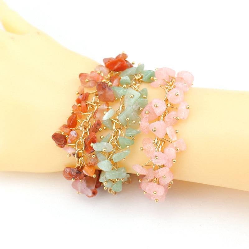 Bohemian Natural Gravel Crystal Fashion Wild Bracelets